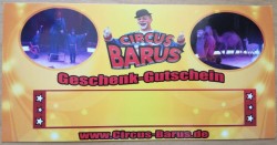 Gutschein Circus Barus